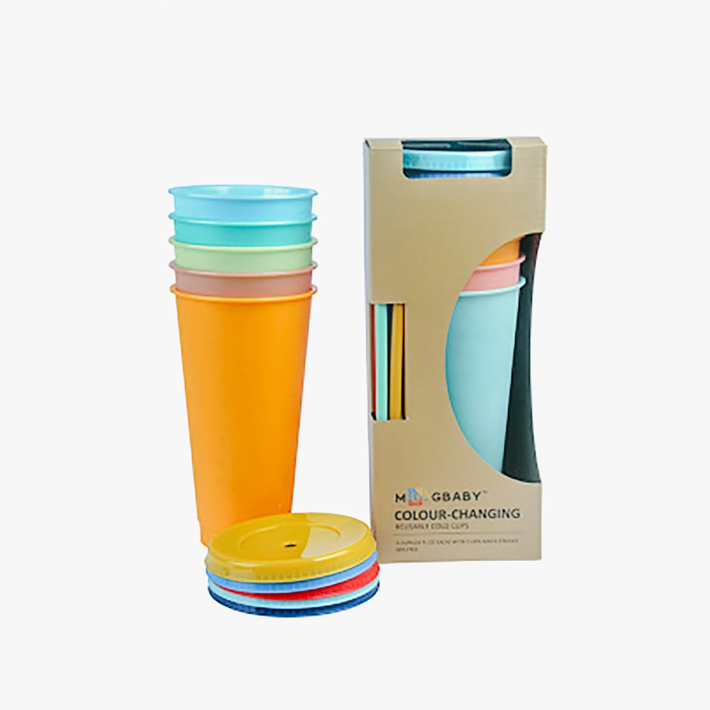 

Wholesale Bpa Free Change Colour Plastic Cup 24Oz, Yellow