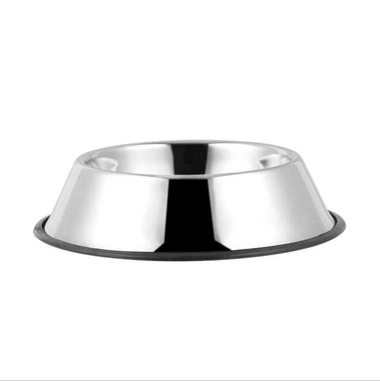 

Wholesale nice price fashion Accept customer logo stainless steel dog eating food bowl