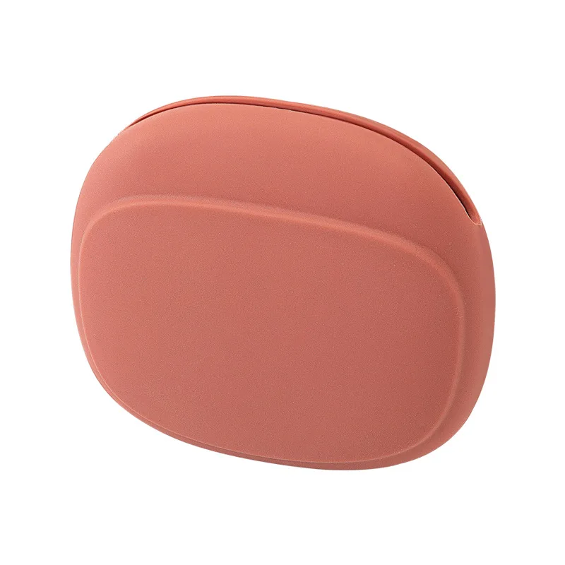 

2021 High Quality New Design Waterproof Soft Silicone Earphone Carrying Case Cable Storage Bag, As photo