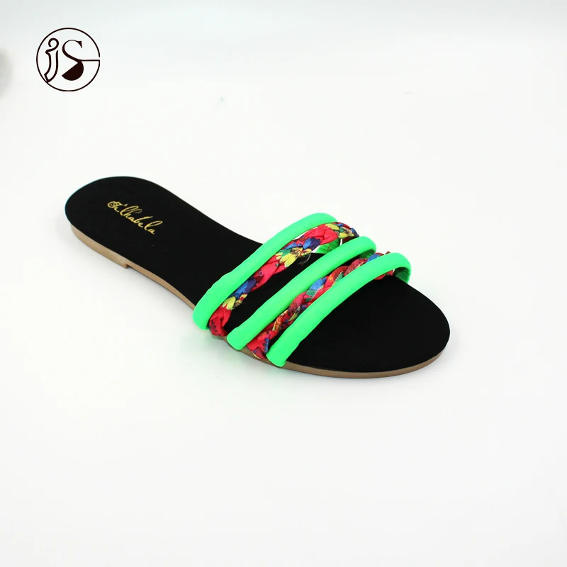 

Bright colors comfortable cheap high quality printed slipper female slippers womens slippers, Picture