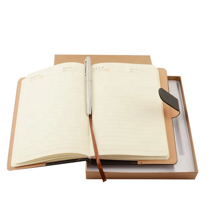 
Corporate Notebook And Pen Classic Square Gifts Set 