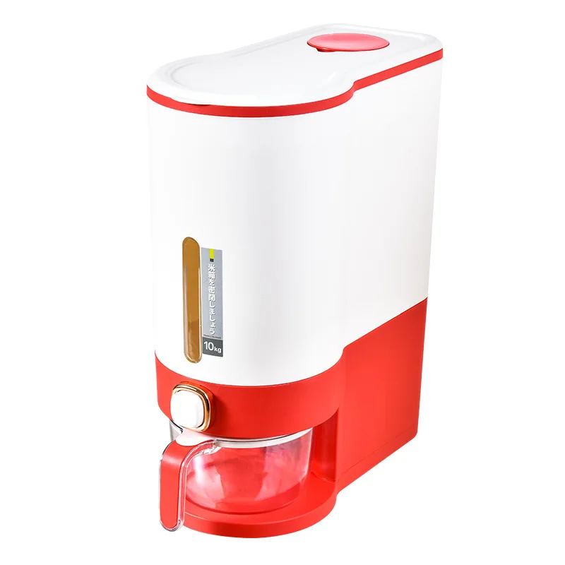 

Kitchen Container Rice Bucket Sealed Home Storage Food Box multipurpose