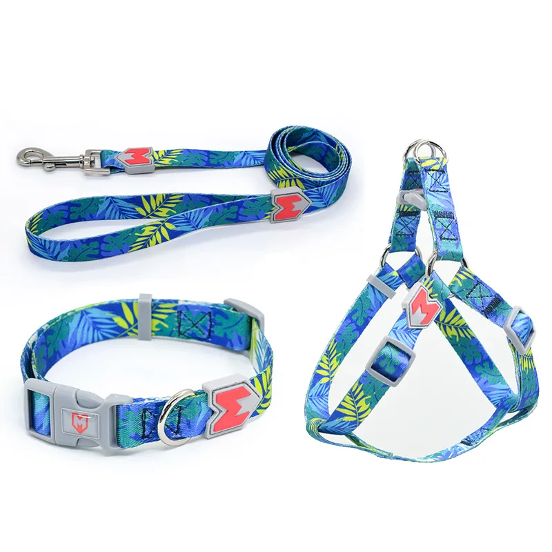 

OEM Fashion Pet Products Dog Harness Pet Supplies Collar Leashes With Custom Designs