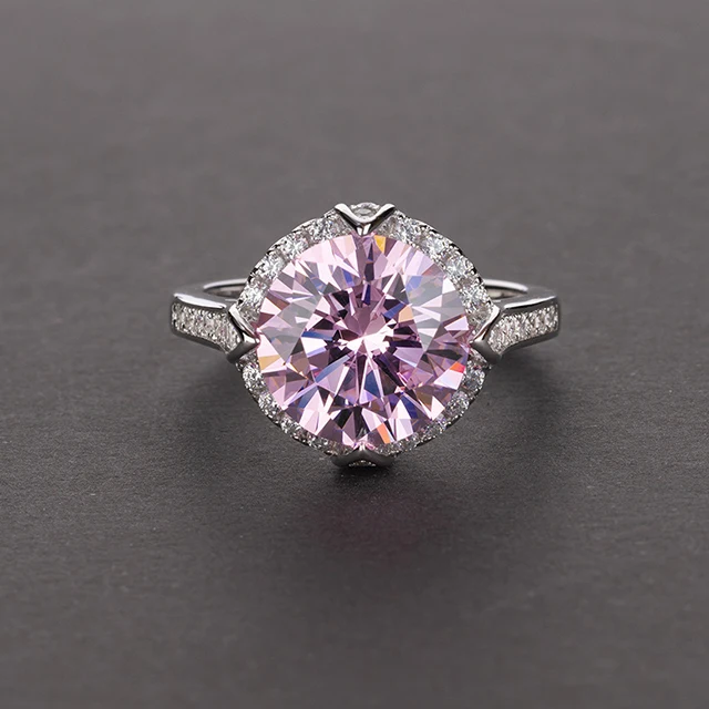

Sterling silver jewelry bling wedding rings zircon women's jewelry diamond ring price