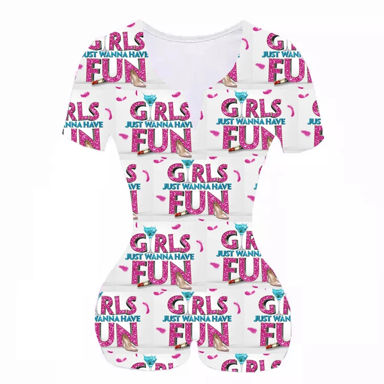 

nightwear for women grrl fun sexy short sleeve onesie for women