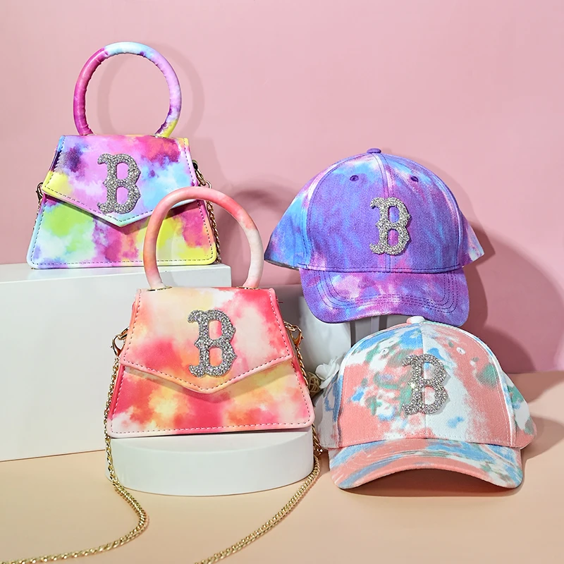 

Wholesale Fashion Designer Handbags Famous Brands Trendy Brooklyn boston B Purses And hat set, Customizable