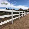 FenTECH brand 2019 Popular pvc 3 rail post and rail for sale.