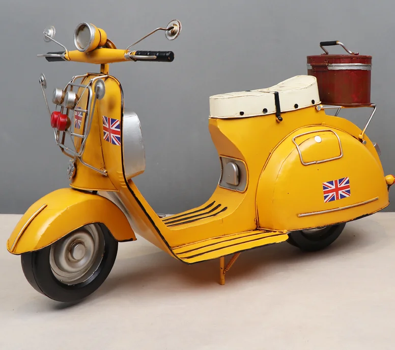 

Handmade iron art crafts retro metal decoration motorcycle model