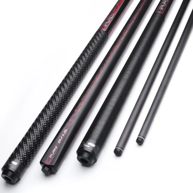 

Leading the latest trend China nine ball champion's equipment for wholesale Fury billiard carbon tecnologia shaft stick pool cue