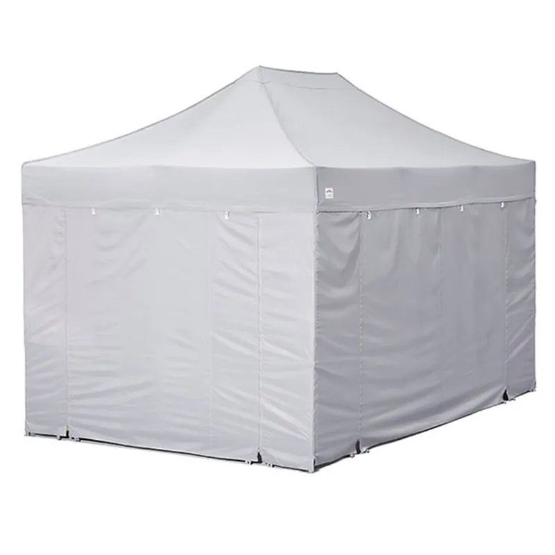 

3x4.5M Aluminum Frame Folding Tent With PVC Windows Sidewalls 10x15 FT Pop Up Folding Tent
