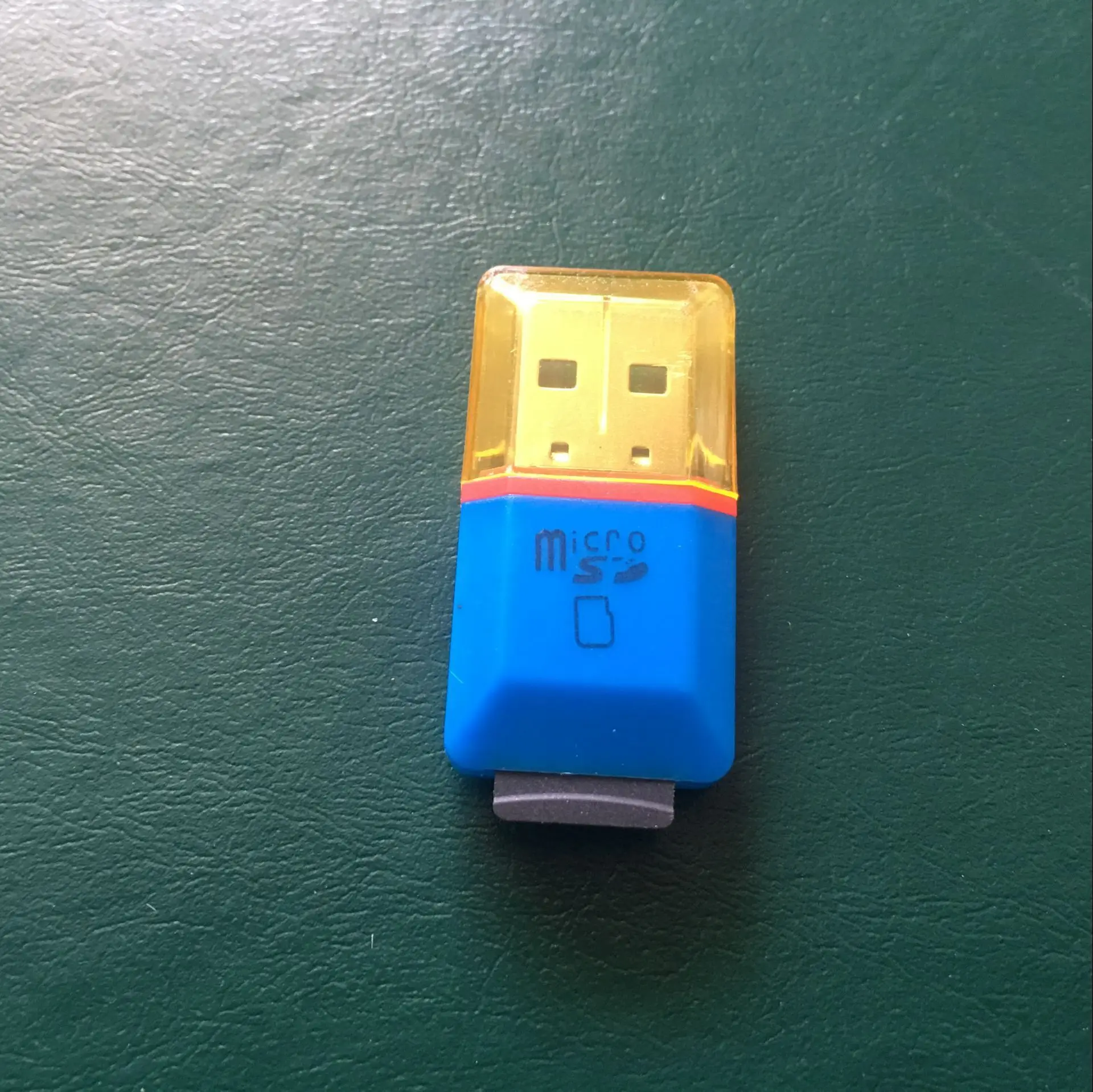 Portable Mini Diamond USB 2.0 Hi-Speed Micro SD SDHC TF Card Reader Random Color - ANKUX.COM