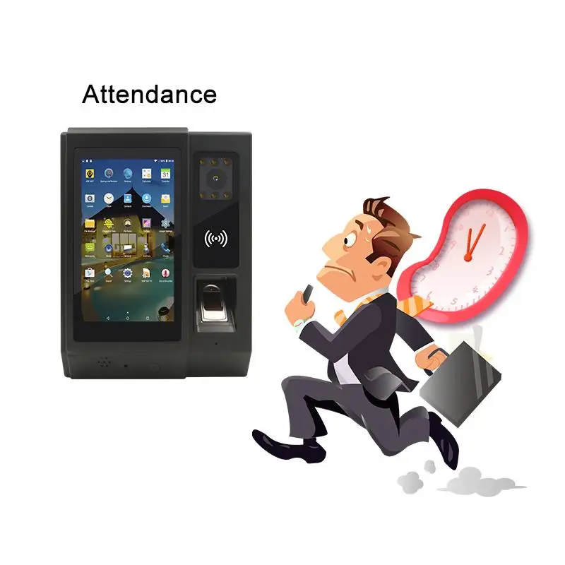 
HFSecurity HF A5 Rugged Biometric Android6.0 Fingerprint Time attendance & Access control  (60708261273)