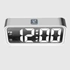 Smart Alarm Clock LED Digital Electronic Clock Mute Bedroom Bedside Clock with USB Charging Port