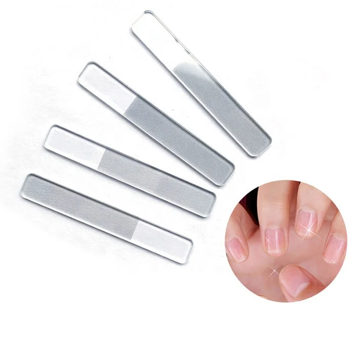 

Wholesale Nano Glass Nail File Clear Buffer Polish Nail File