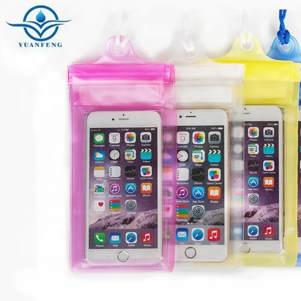 

YUANFENG IPX8 PVC Mobile Phone Bag Pouch Underwater Waterproof Cell Phone Case Cover Bag