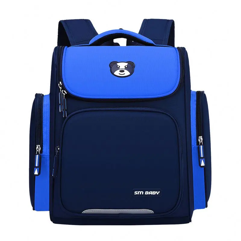 

Hot selling children's luminous school bag multi-compartment little boy school supplies school bag