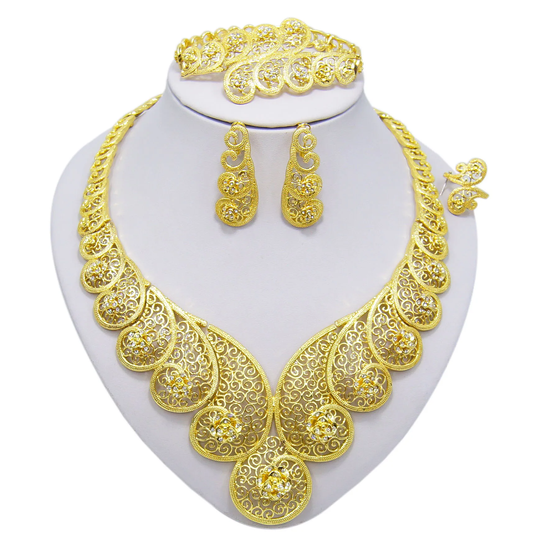 

altin bilezik modellerialtin 24 ayar sets gold filled jewelry set xoxo necklace bracelets wedding bridal set for women gifts