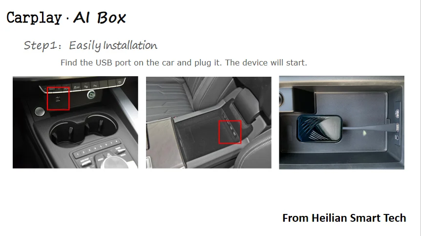 Automotive CarPlay Smart Box Car Video Interface for universal cars apple carplay