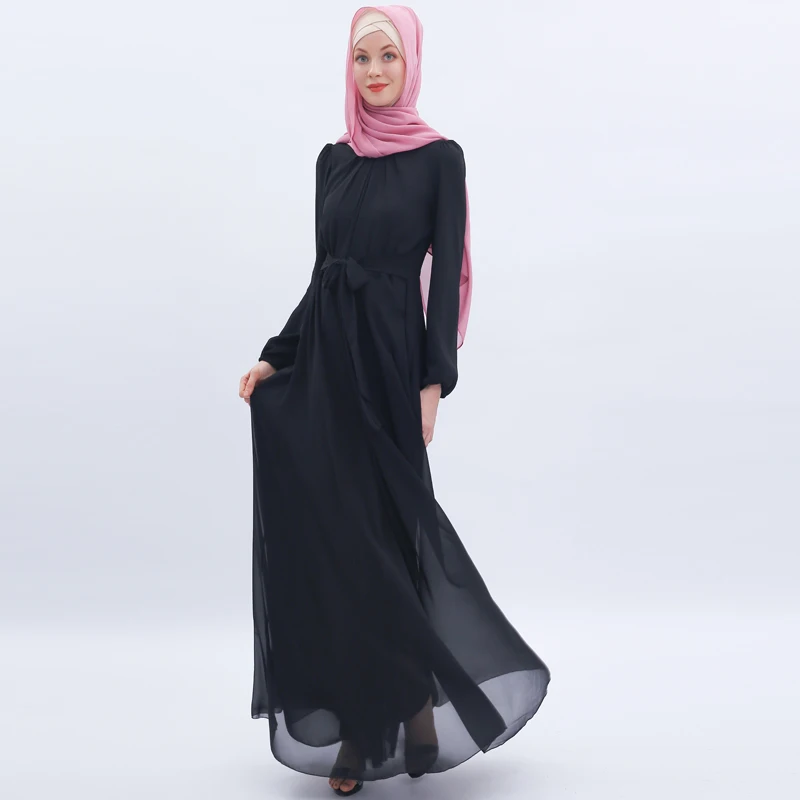 

wholesale polyester Abaya Islamic clothing high quality dresses 2019 design for muslim women robes