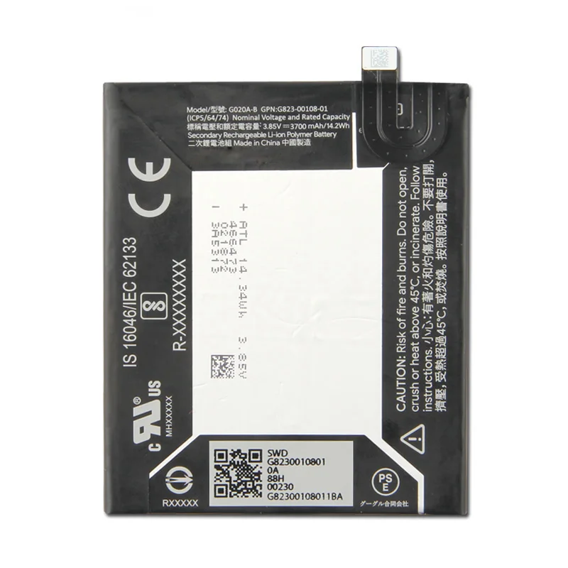 

3700mAh New high quality G020A-B mobile phone battery for HTC Google Pixel 3A XL battery G020A-B