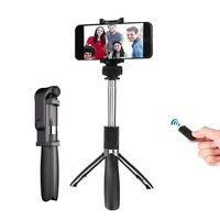 

Top Selling L01s Mini Tripod Selfie Stick with Bluetooth Remote Shutter for Mobile Phone