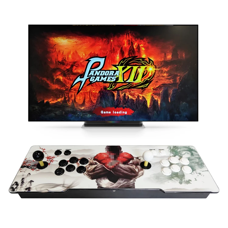 

4263 Classic Games Retro Video Arcade Machine Double Stick Pandora Treasure 3D