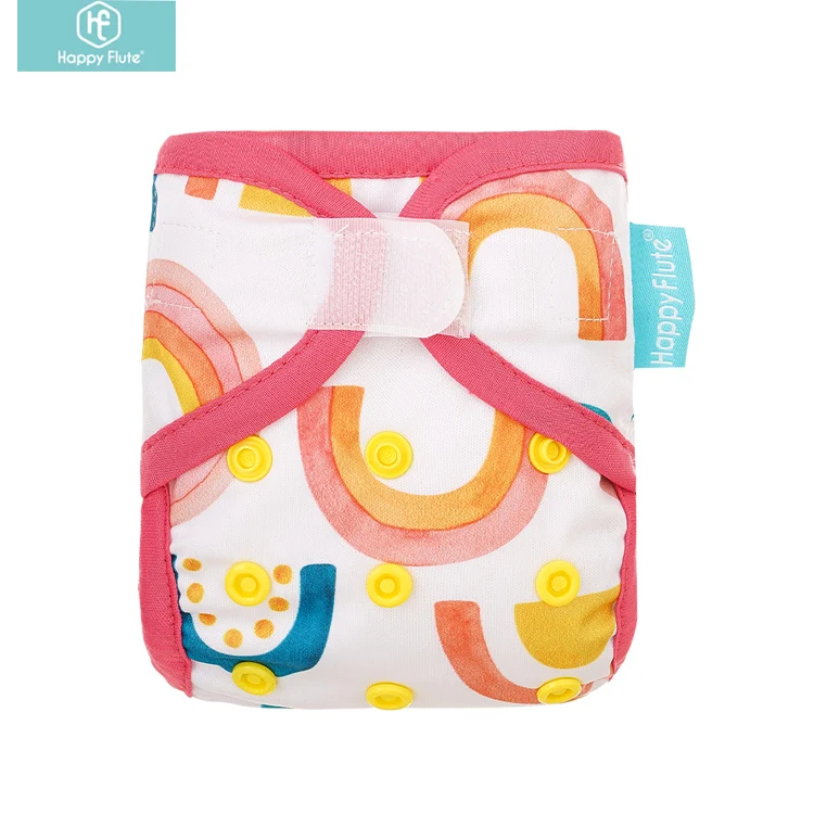 

Colorful Designs Newborn Baby Washable Cloth Diaper Loop-hooks Reusable Waterproof Cloth Diaper Cover For Newborn, Many colors