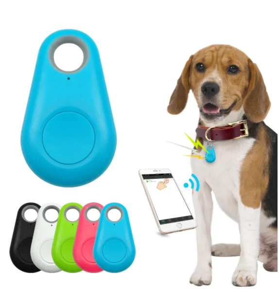 

Smart bluetooth Tracker Key Finder Locator Wireless Anti Lost Alarm Sensor Device for Kids Dogs Car Wallet Pets Cats Motorcycles, Black and red, white, blue ,green