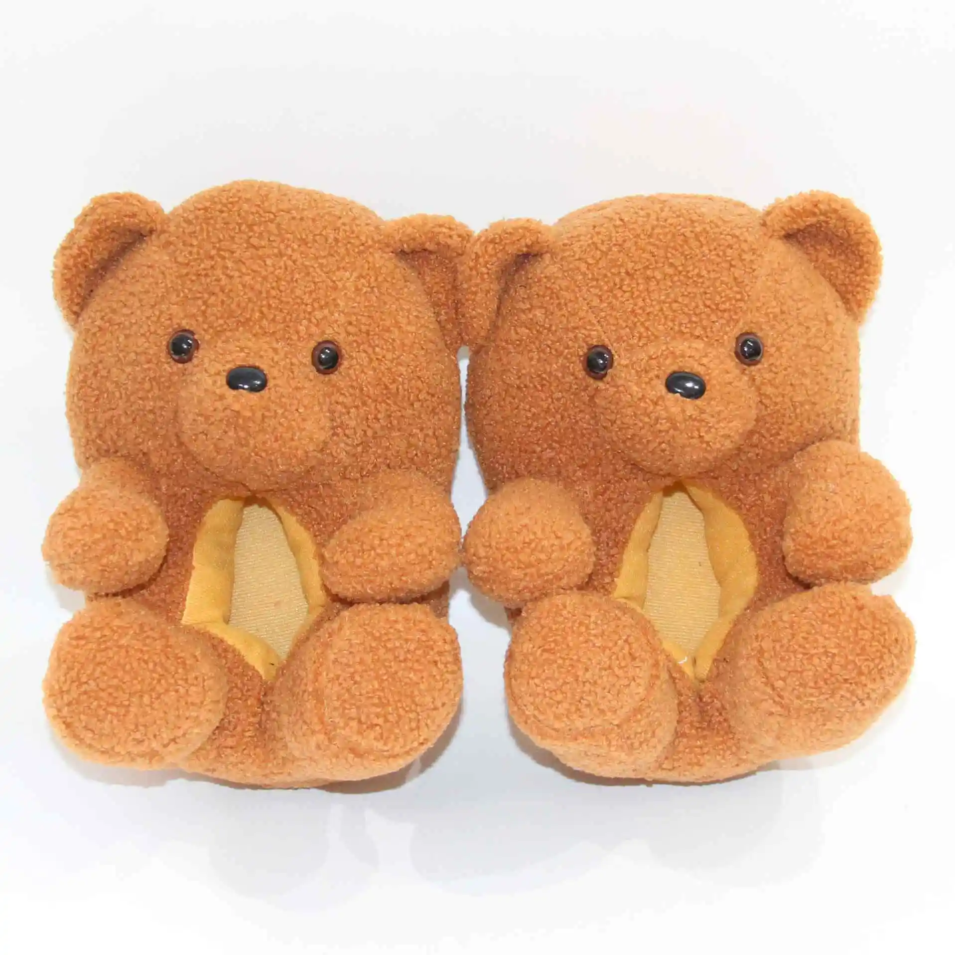 

Best Selling Shoes Bear Slipper Lovely Winter Gift for Kids Girls Women 2021 Christmas Party Teddy Bear Slippers, Picture