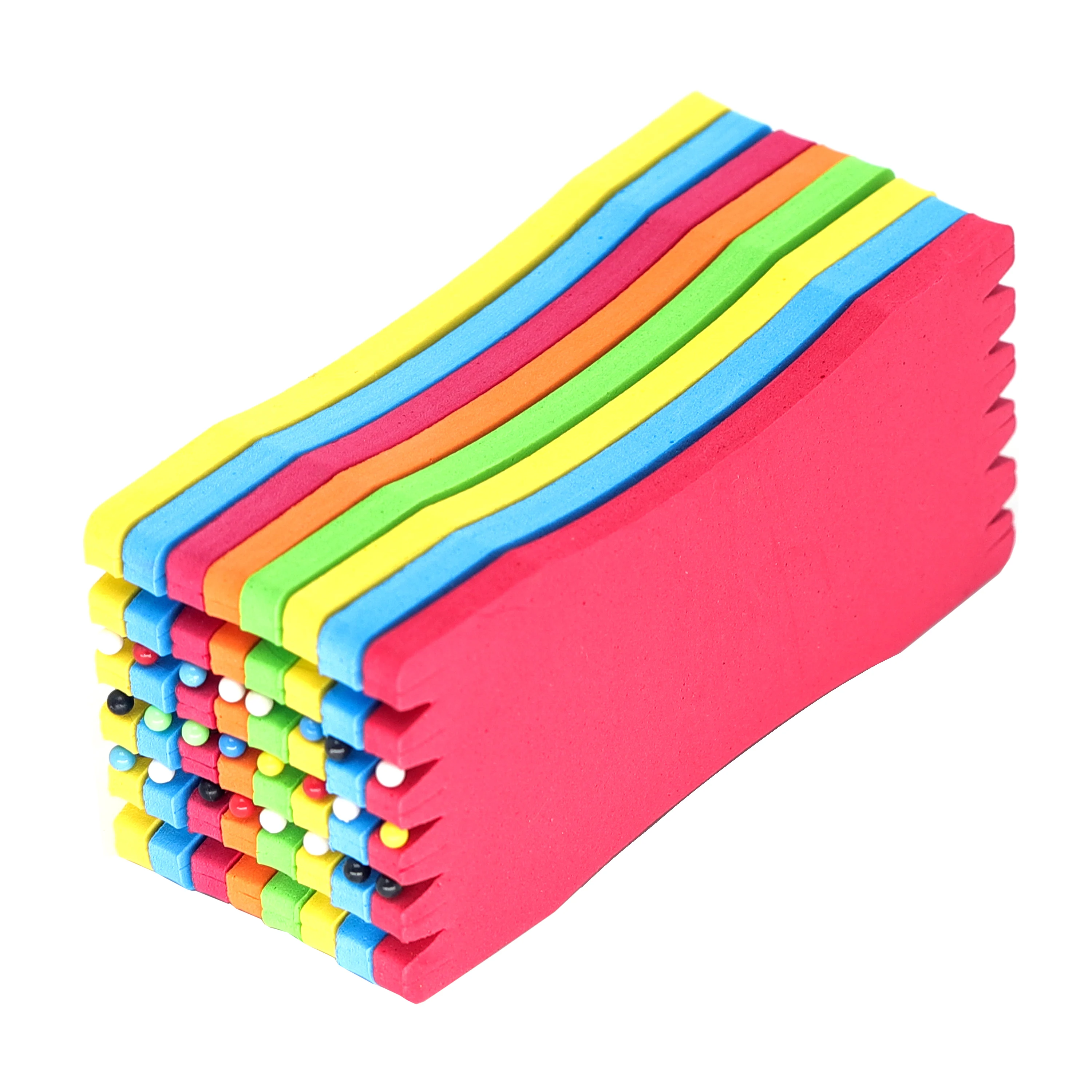 

SAMSFX 8PCS Fishing Line Accessories Wrapped Wire Leader Winding Foam Board