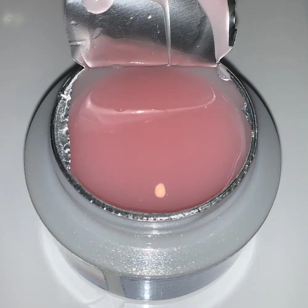 

Wholesale pink clear white painless nail extensions builder hard gel soak off uv led gel, Clear, white, pink