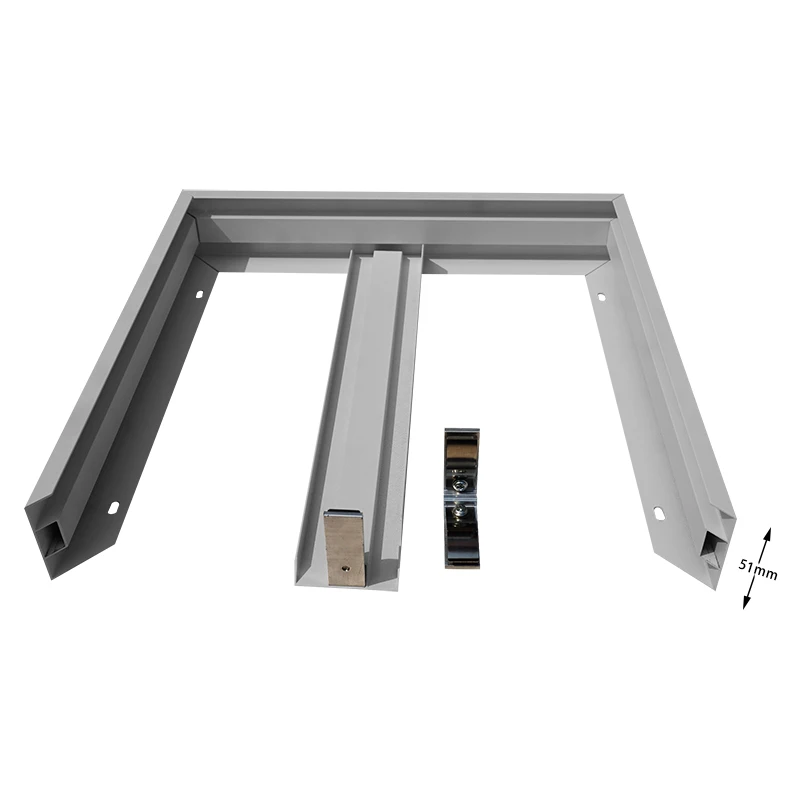 
Nonscrew White coated 600X600 led flat panel surface mounted Frame  (62580163298)