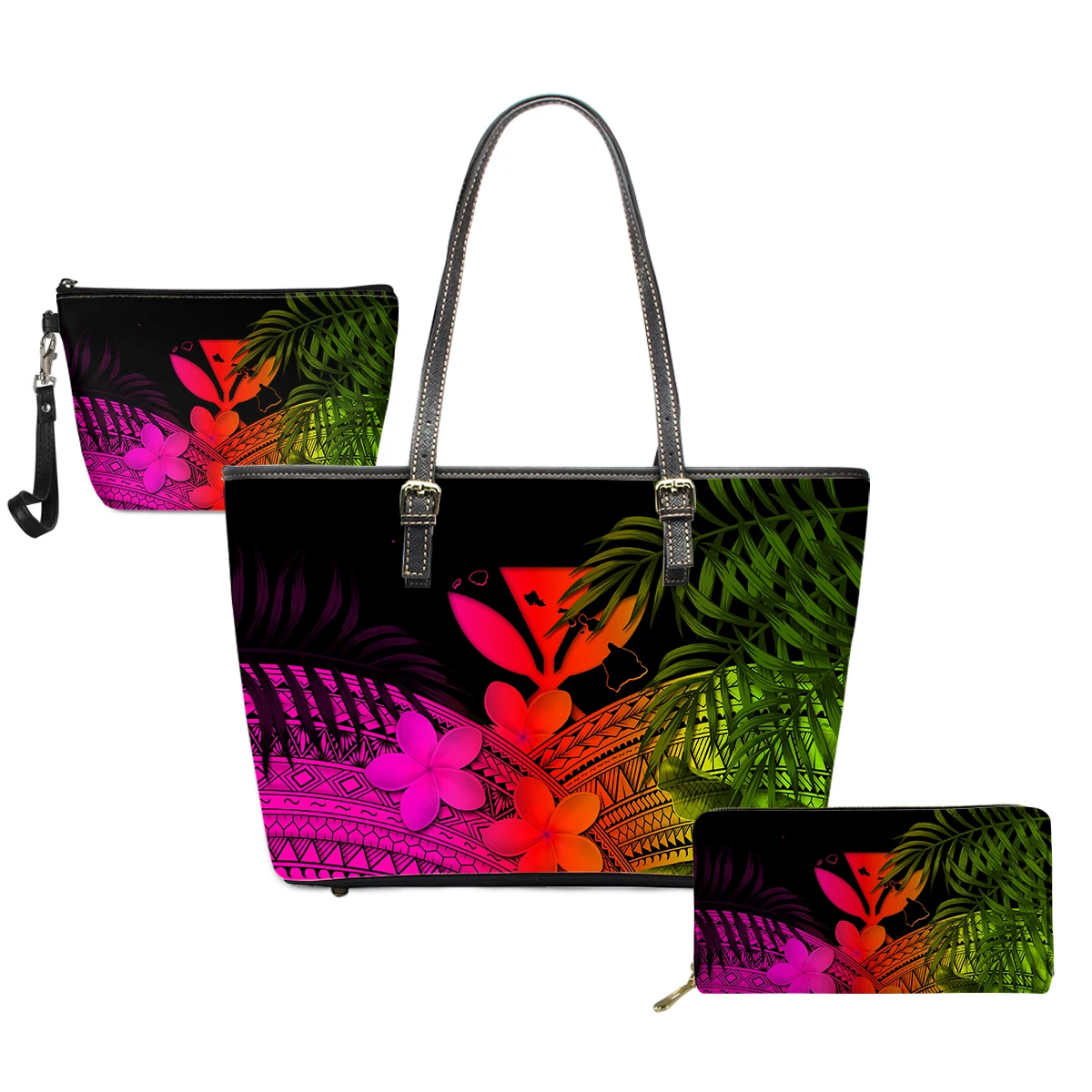 

Factory new Women Purse & Bag Pu Leather Purse Shoes bag Kanaka Maoli Print Ladies' Purse Kanaka Maoli Symbol Print Souvenirs, Customizable