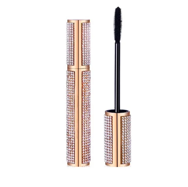 

high quality quick dry long lasting waterproof mascara brushes private label custom makeup natural mascara, Balck