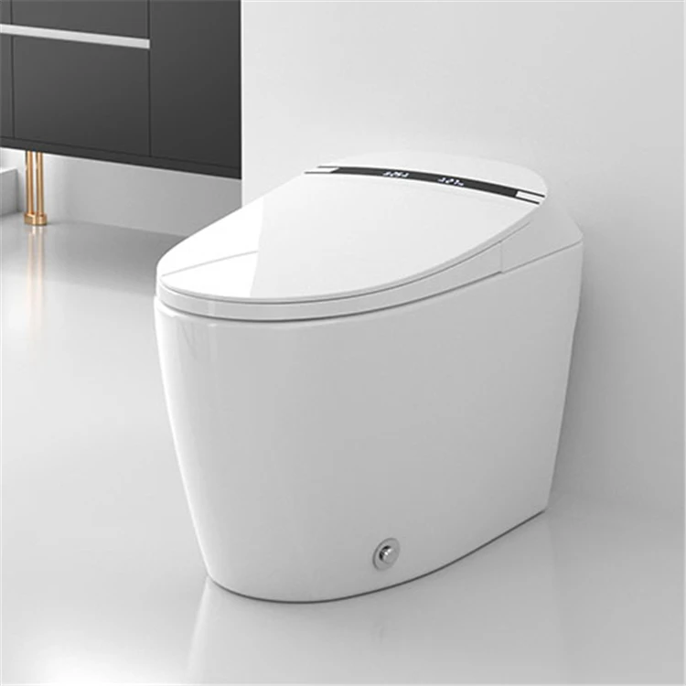 

Bathroom sanitary ware modern floor mounted ceramic japanese intelligent smart wc one piece automatic smart toilet