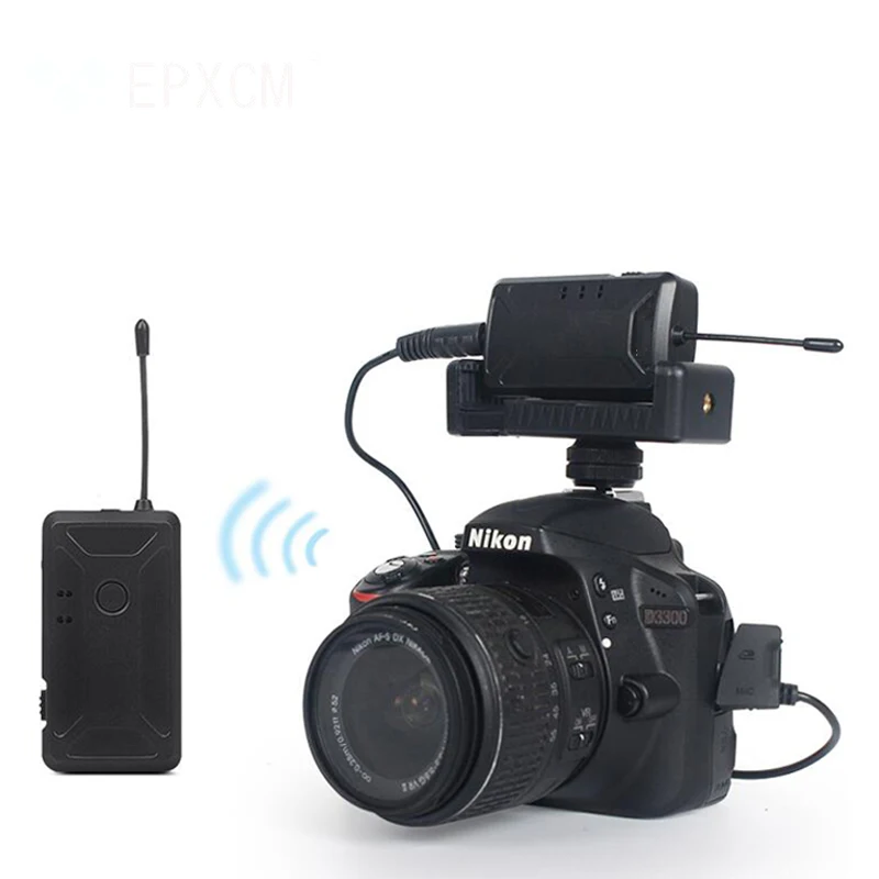 Wireless Lavalier Microphone Mic System With Omnidirectional