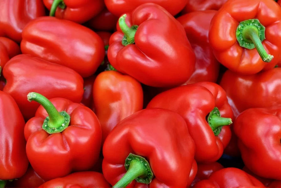 Red Bell Pepper Close-up