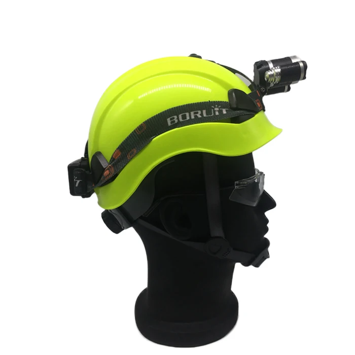 
CE rescue helmet ansi hard hat with led light industrial work helmet 