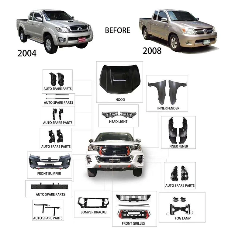 hilux body kit