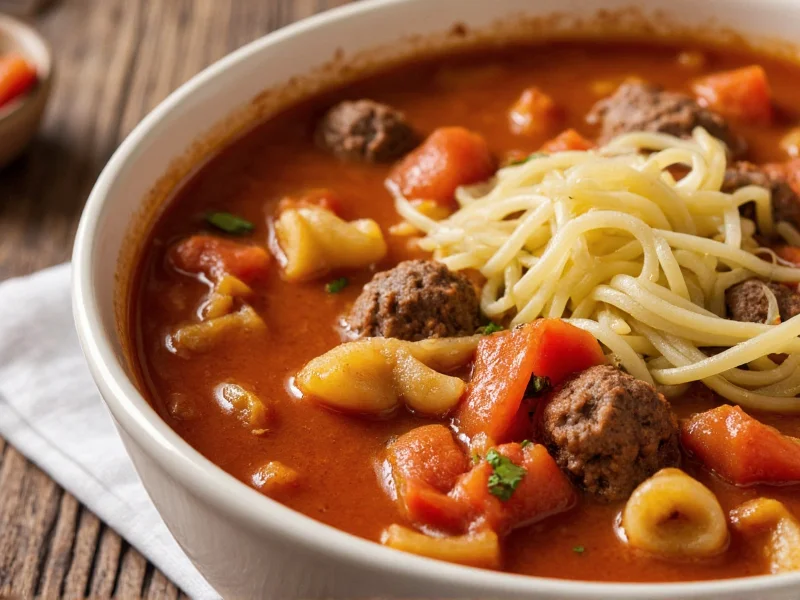 Hamburger Soup with Elbow Noodles: Classic Recipe & Tips