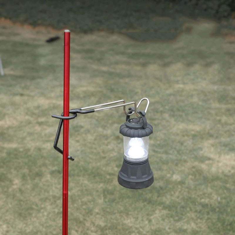 

Outdoor camp lantern hook 304 stainless steel light clamp holder