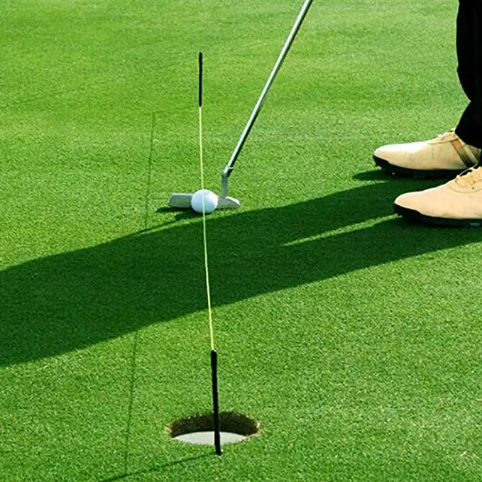 

Golf Alignment Sticks, Outdoor Solid Fibreglass Golf Training Aid Golf Putting String Line
