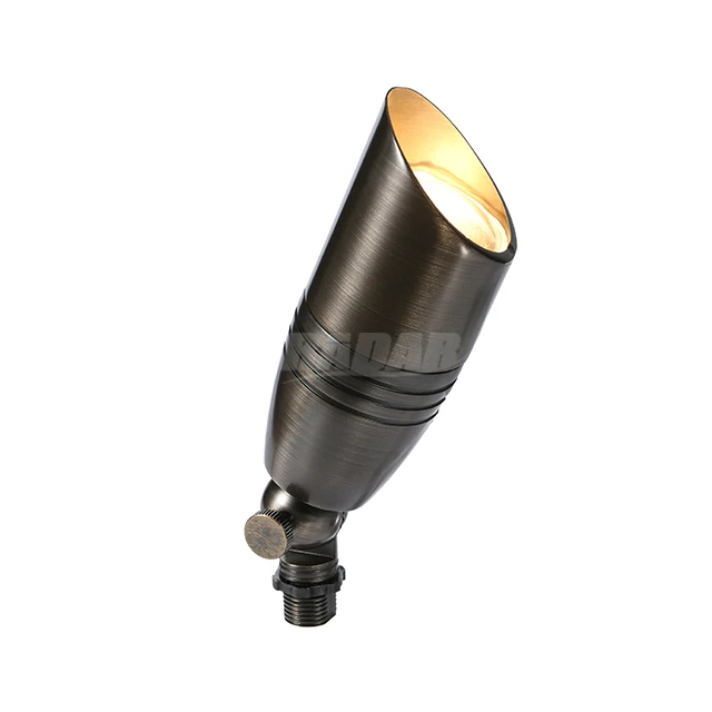 LED brass lighting fixture of garden light