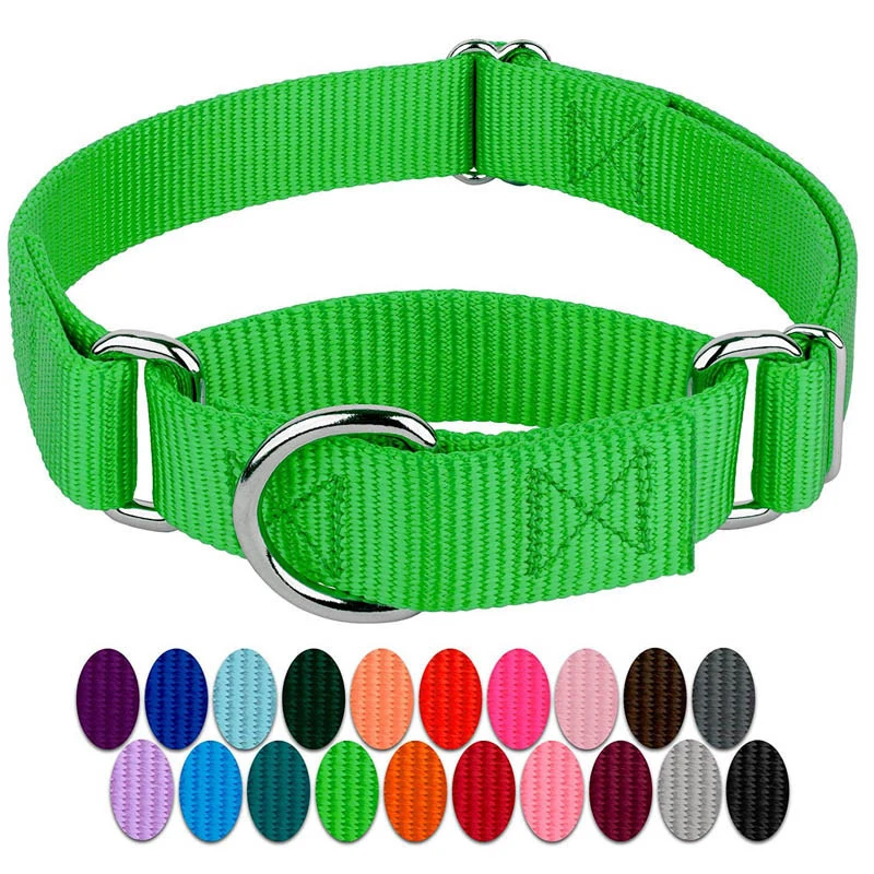 

Custom Adjustable Strong Wide Nylon Dog Collar