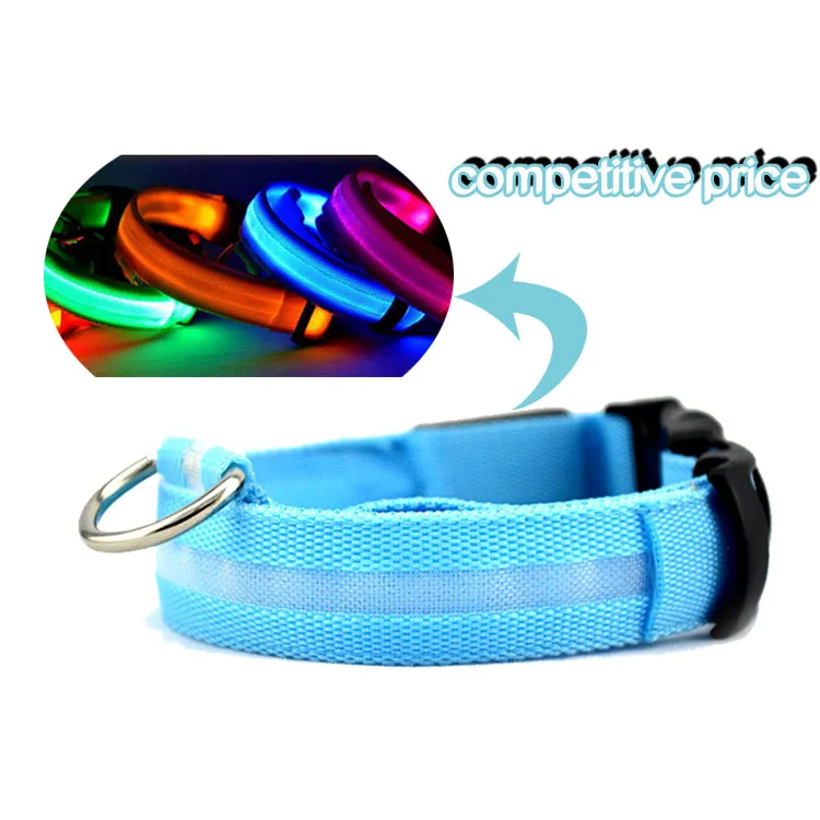 

Night Safety Flashing Glow In The Dark Usb Rechargeable Luminous Fluorescent Pet Dogs Collars Light Led dog collar