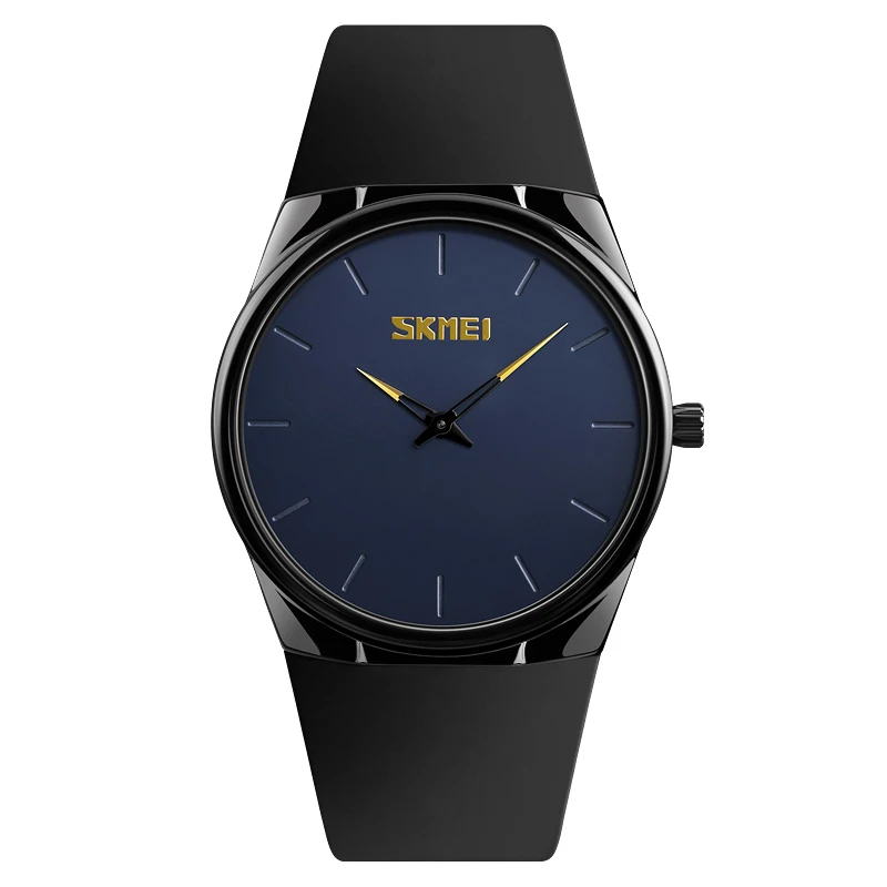 

Custom Minimalist New Skmei 1601 Customer Watch Private Label Minimalist Men Watch Black Watches Simple
