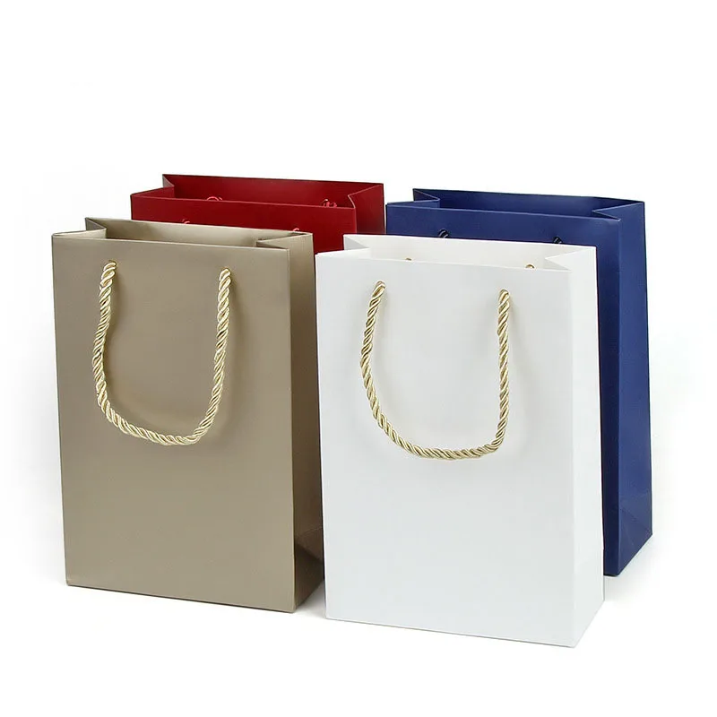 

Wholesale customized LOGO jewelry bag gift box hand bag customized paper bag gift