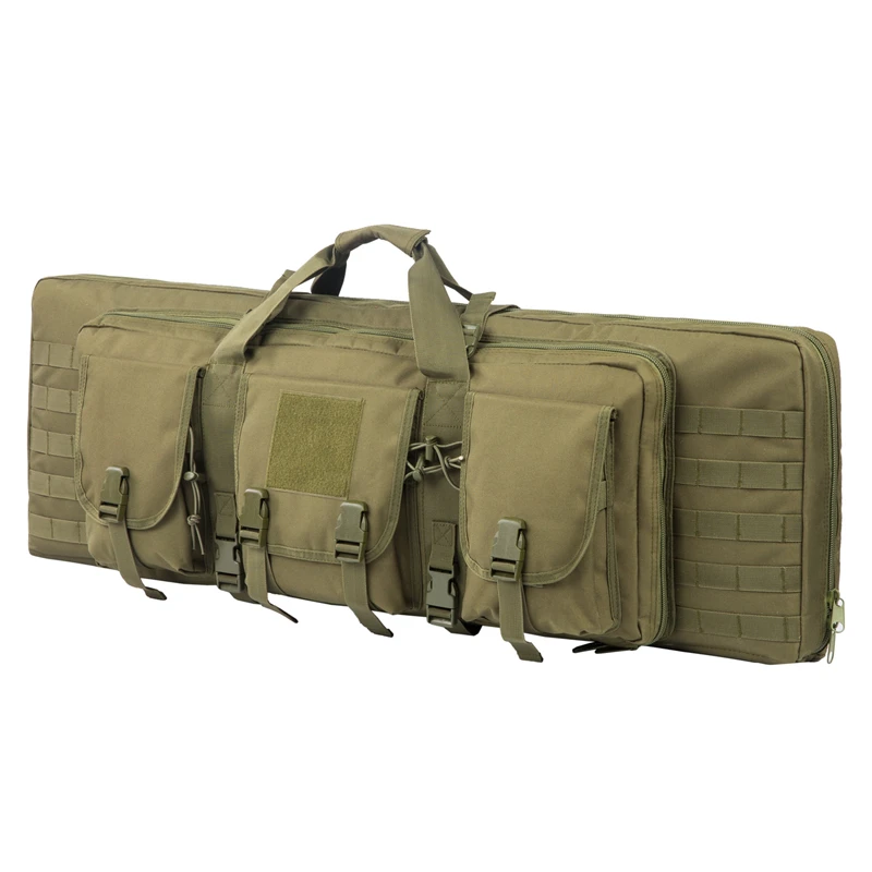 

Gun bag double rifle tactical bag waterproof rifle case durable shotgun case, Od green