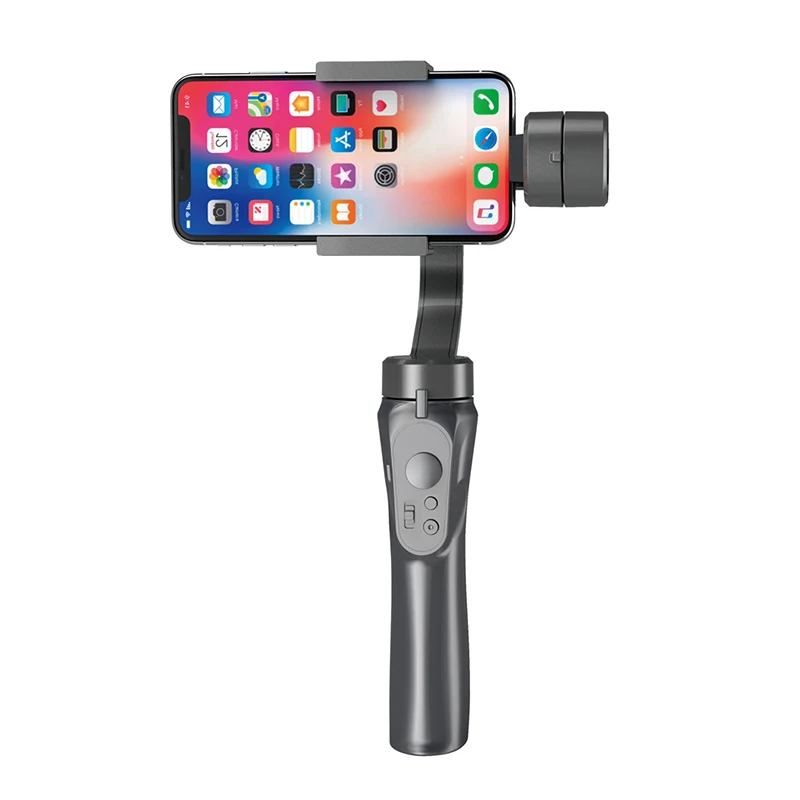 

New upgraded 2020 handheld gimbal 3-axis phone camera stabilizer dslr handheld gimbal portable intelligent control hot selling, Balck