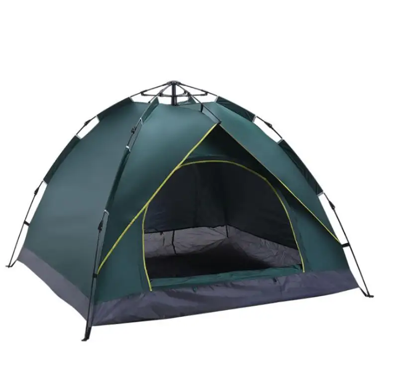 

Outdoor High quality 2 Person Tent House Single Layer Waterproof Climbing Camping Tent, Green,blue,orange